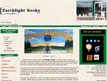 Tablet Screenshot of earthlightbooks.com